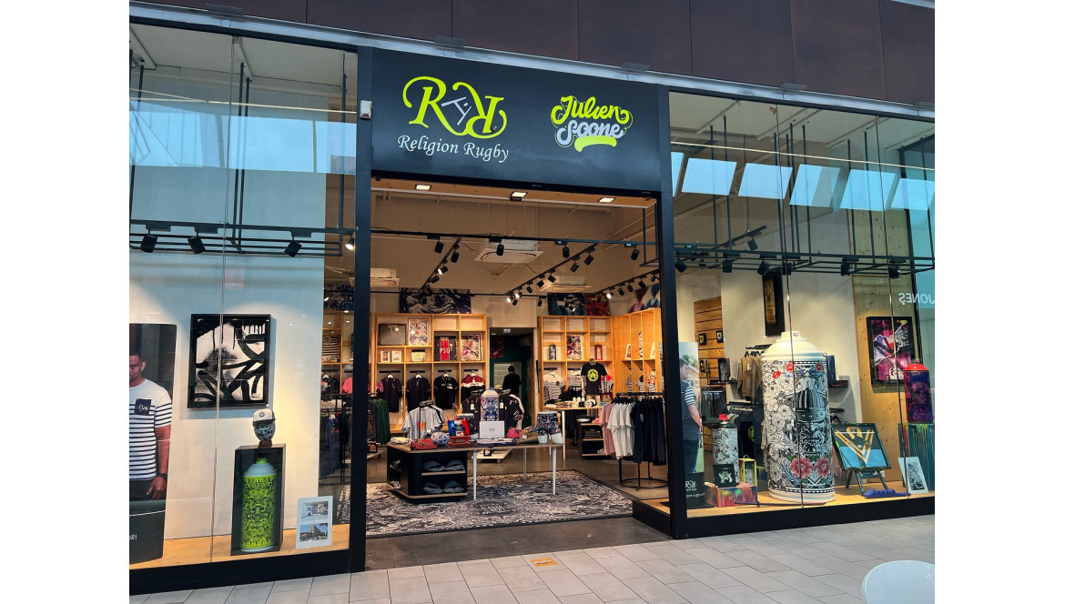  Ouverture Éphémère de la Boutique Religion Rugby à Carrefour Labège